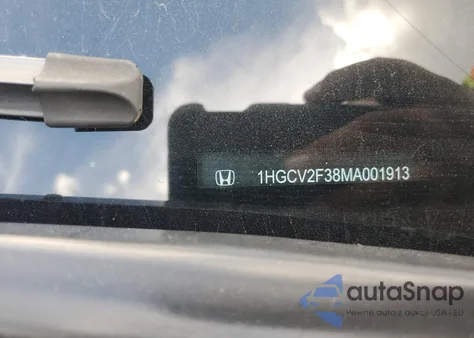 2021 Honda Accord Sport from USA, damaged, VIN 1HGCV2F38MA001913